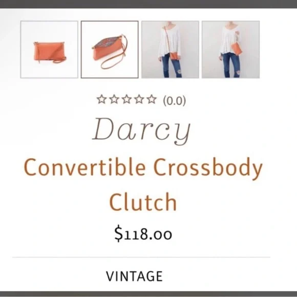 NWT HOBO Convertible Crossbody Clutch - Picture 2 of 16